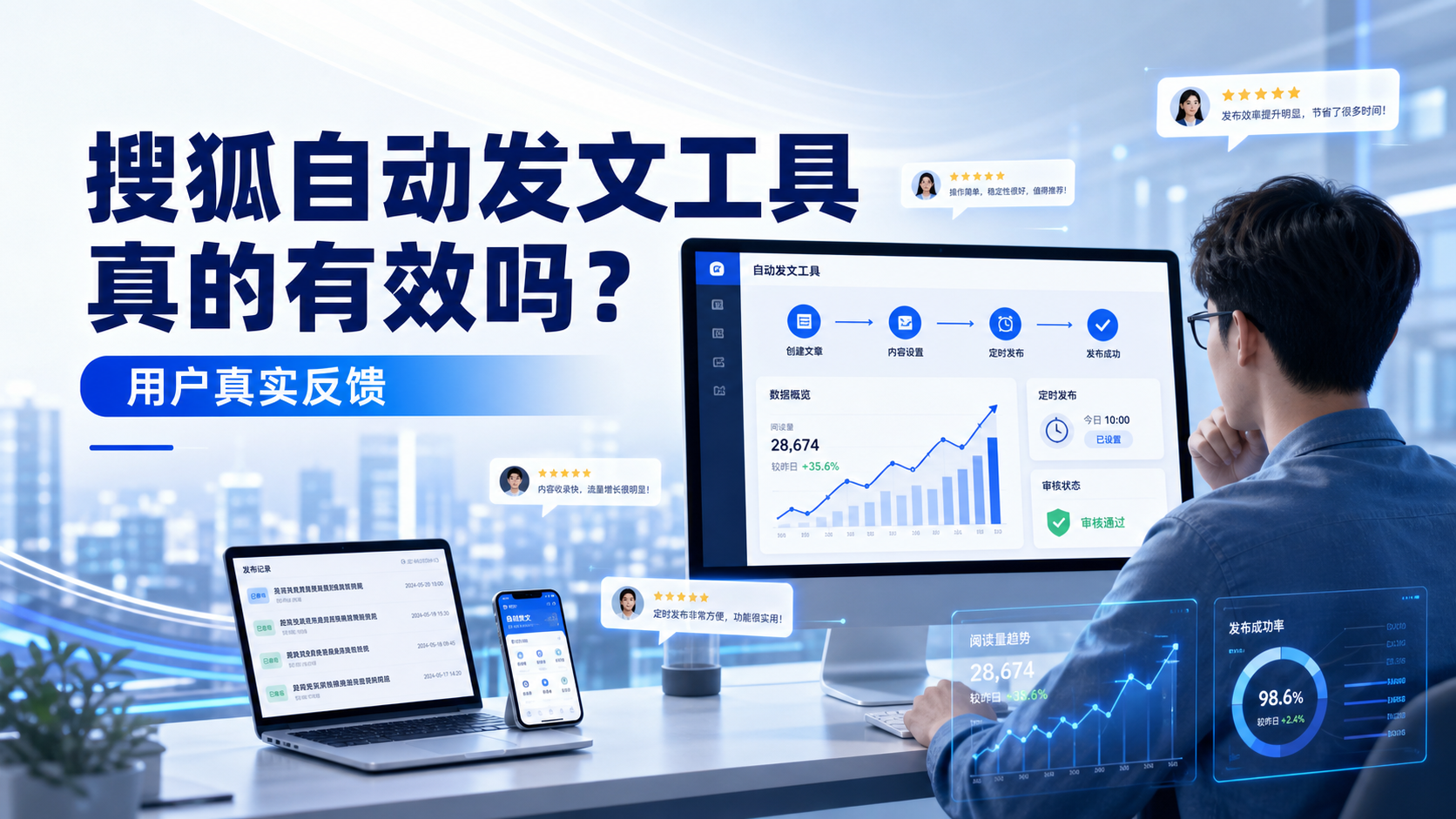 搜狐自动发文工具真的有效吗？揭阳用户的真实反馈