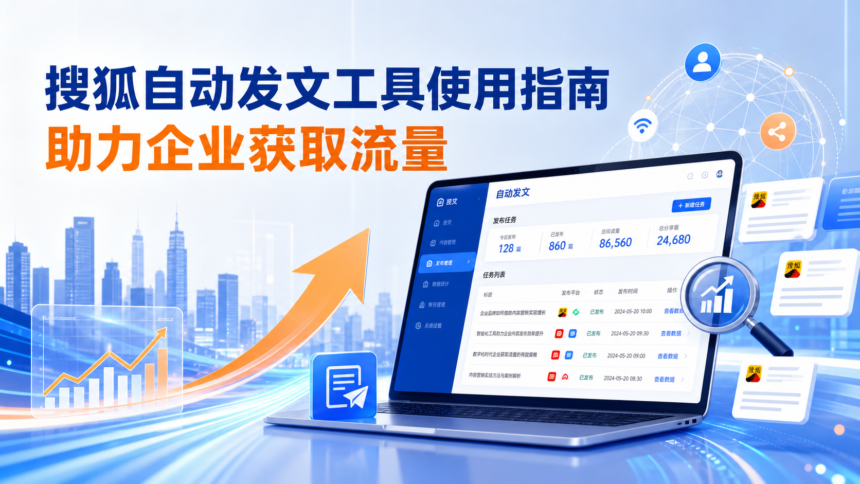 搜狐自动发文工具的使用指南：助力揭阳企业获取流量