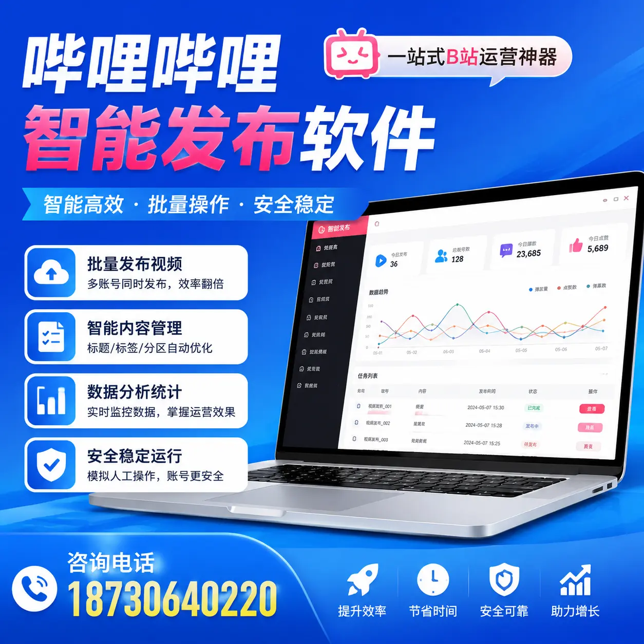 如何通过哔哩哔哩智能发布软件提升 揭阳 企业曝光率